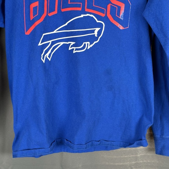 Buffalo Bills Men's Blue NFL Football Long Sleeve T-Shirt - Junk Food - S - Picture 4 of 8